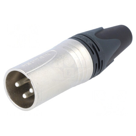 Mufă XLR 3 Pin Tată pe Cablu Lipire | Electronic-mag.ro | Componente Electronice