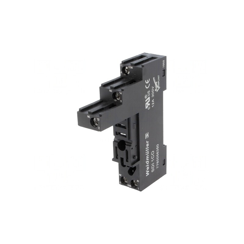 Stativ pentru șină DIN 80,2mm 300VAC | Electronic-mag.ro | Componente Electronice