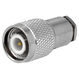 Mufă TNC Tată Drept 50Ω pe Cablu POM | Electronic-mag.ro | Componente Electronice