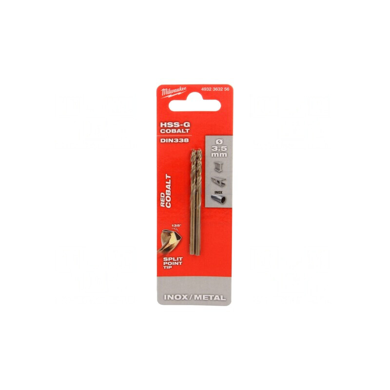 Burghiu Metal 3.5mm HSS-Co 2buc | Electronic-mag.ro | Componente Electronice