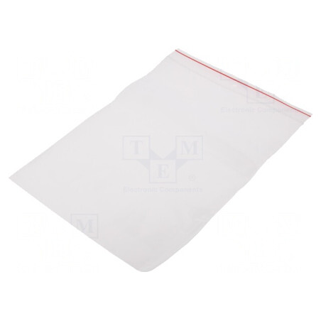Pungă cu fermoar 230x170mm 45um polietilenă | Electronic-mag.ro | Componente Electronice