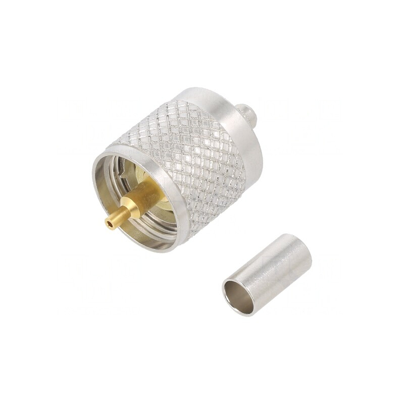 Mufă UHF Tată Crimpat PTFE Aurit | Electronic-mag.ro | Componente Electronice Mufă UHF Tată Crimpat PTFE Aurit | Electronic-mag.ro | Componente Electronice