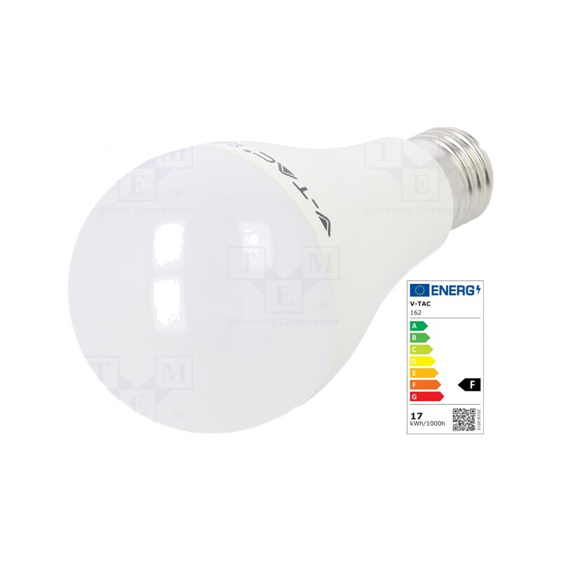 Lampă LED E27 17W Alb Cald 3000K | Electronic-mag.ro | Componente Electronice