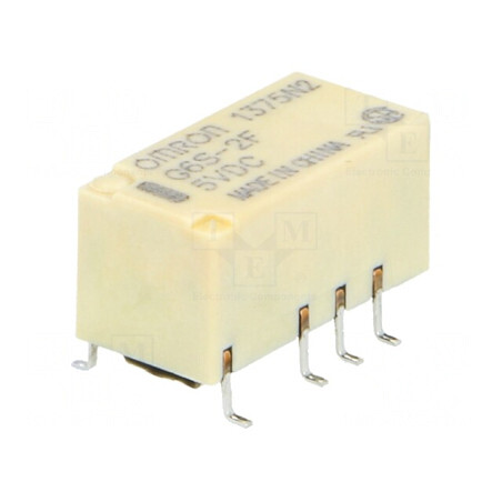 Releu electromagnetic DPDT 5VDC 2A | Electronic-mag.ro | Componente Electronice