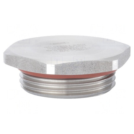 Capac de protecție alamă nichel IP68 M20 1.5 | Electronic-mag.ro | Componente Electronice