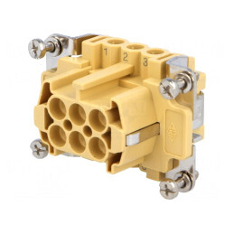 Conector HDC Mamă 6P 16A 500V | Electronic-mag.ro | Componente Electronice