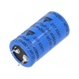 Condensator Electrolitic SNAP-IN 470uF 250V 22x40mm | Electronic-mag.ro | Componente Electronice