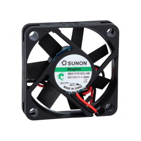 Ventilator axial 12V 45x45x10mm 27dBA | Electronic-mag.ro | Componente Electronice