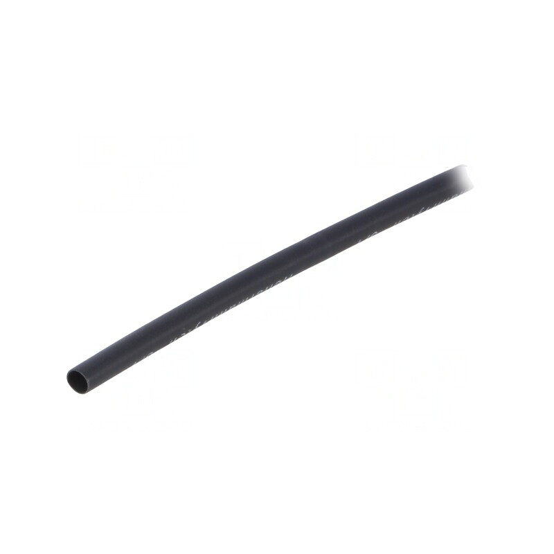 Manson Termocontractabil 3mm 1m Negru | Electronic-mag.ro | Componente Electronice