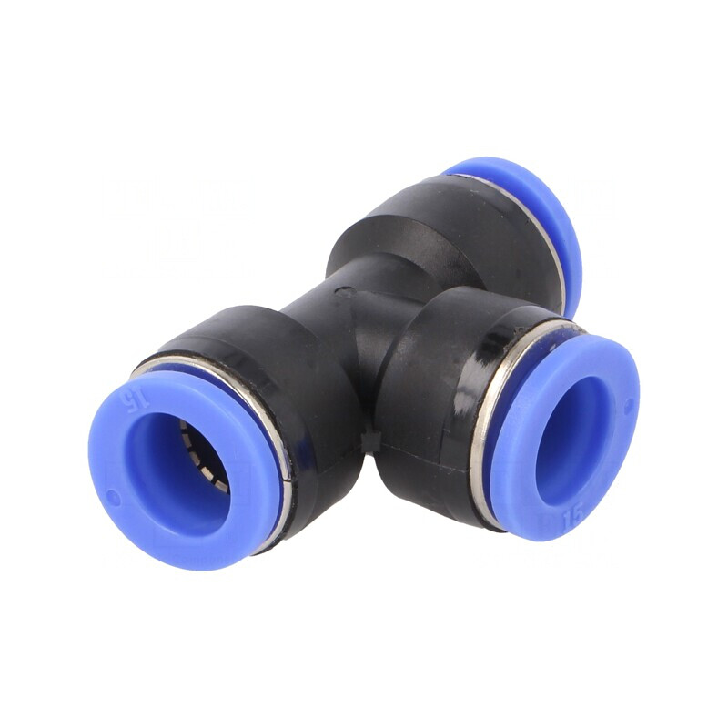 Racord Push-In T 0.95-15 bar PBT Blueline | Electronic-mag.ro | Componente Electronice