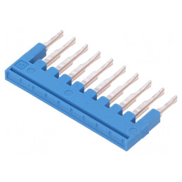 Punte cu şuruburi 10 piste albastră 3,5mm UL94V-0 | Electronic-mag.ro | Componente Electronice