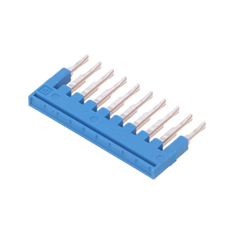 Punte cu şuruburi 10 piste albastră 3,5mm UL94V-0 | Electronic-mag.ro | Componente Electronice