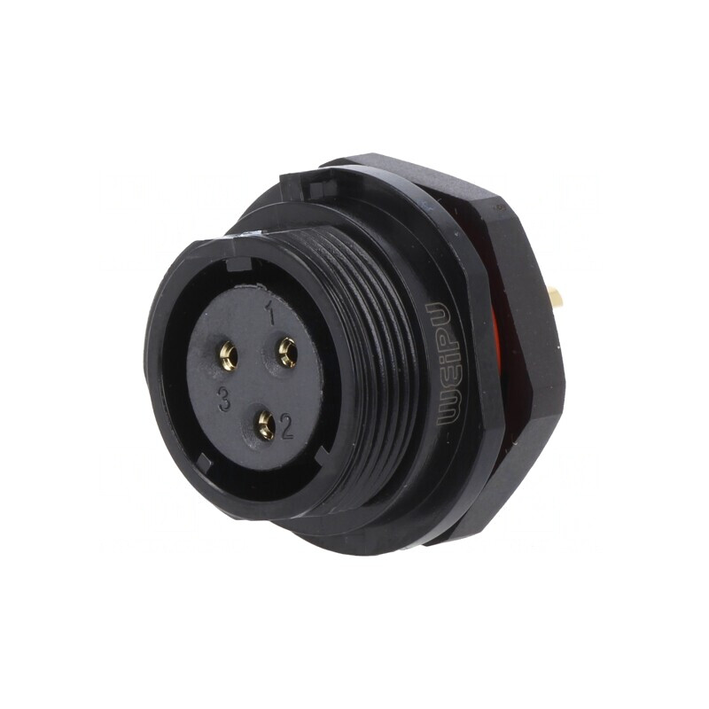 Soclu Mamă SP17 3 PIN IP68 500V 10A | Electronic-mag.ro | Componente Electronice Soclu Mamă SP17 3 PIN IP68 500V 10A | Electronic-mag.ro | Componente Electronice
