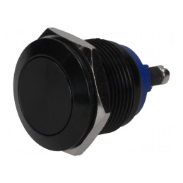 Comutator Anti-Vandalism IP65 Ø19mm 2A/36VDC | Electronic-mag.ro | Componente Electronice