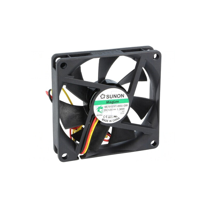 Ventilator Axial DC 12V 70mm | Electronic-mag.ro | Componente Electronice