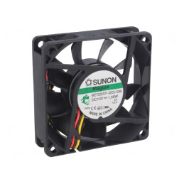 Ventilator axial 12V DC 70x70x20mm 49m3/h 33dBA | Electronic-mag.ro | Componente Electronice