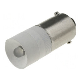Lampă LED Albă BA9S 130VAC 1 Diodă | Electronic-mag.ro | Componente Electronice