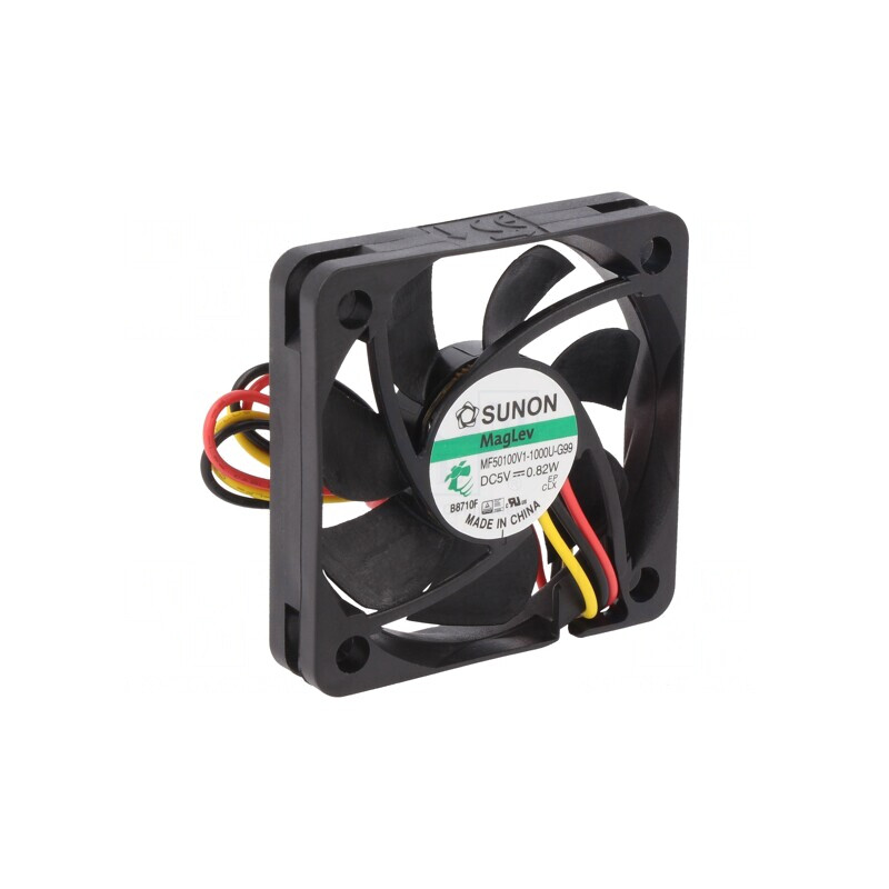 Ventilator axial DC 5V 50x50x10mm 23.32m3/h 30.7dBA | Electronic-mag.ro | Componente Electronice
