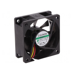 Ventilator DC Axial 12V 60x60x25mm