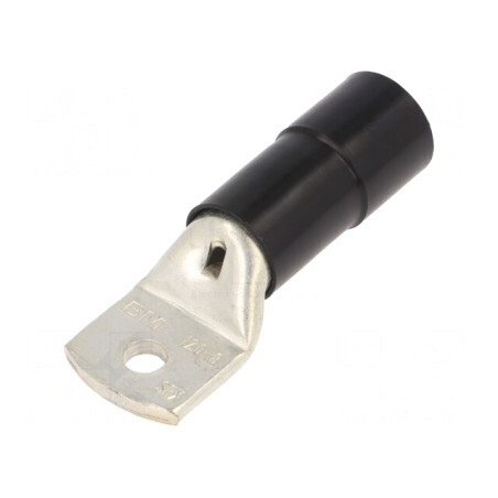 Vârf Inelar Tubular M8 Crimpat pe Cablu Cupru 120mm2 Ø8,5mm | Electronic-mag.ro | Componente Electronice