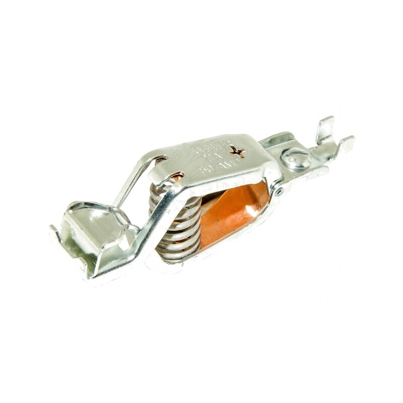 Bornă crocodil 50A max.27mm cositorit | Electronic-mag.ro | Componente Electronice Bornă crocodil 50A max.27mm cositorit | Electronic-mag.ro | Componente Electronice