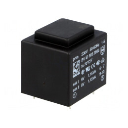 Transformator încapsulat 2,3VA 230V 9V PCB | Electronic-mag.ro | Componente Electronice