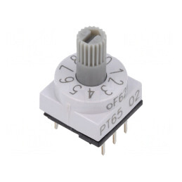 Întrerupător codificare DEC/BCD 10 THT 80mΩ | Electronic-mag.ro | Componente Electronice