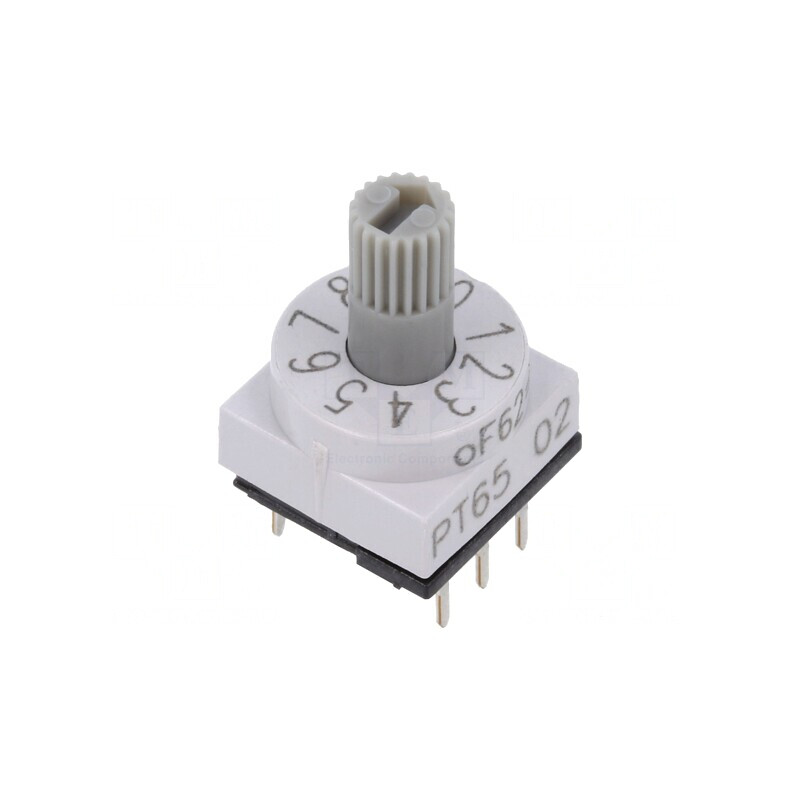 Întrerupător codificare DEC/BCD 10 THT 80mΩ | Electronic-mag.ro | Componente Electronice