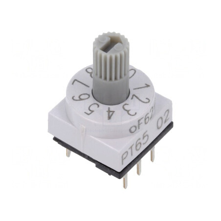 Întrerupător codificare DEC/BCD 10 THT 80mΩ | Electronic-mag.ro | Componente Electronice