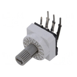 Întrerupător codificare HEX/BCD 16 Poz THT 80mΩ | Electronic-mag.ro | Componente Electronice
