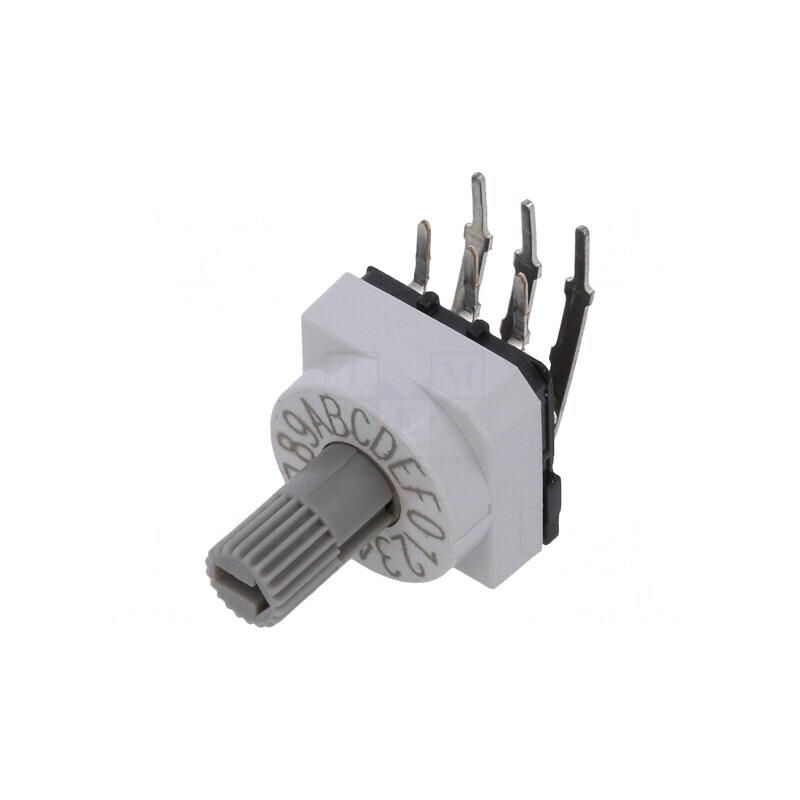 Întrerupător codificare HEX/BCD 16 Poz THT 80mΩ | Electronic-mag.ro | Componente Electronice
