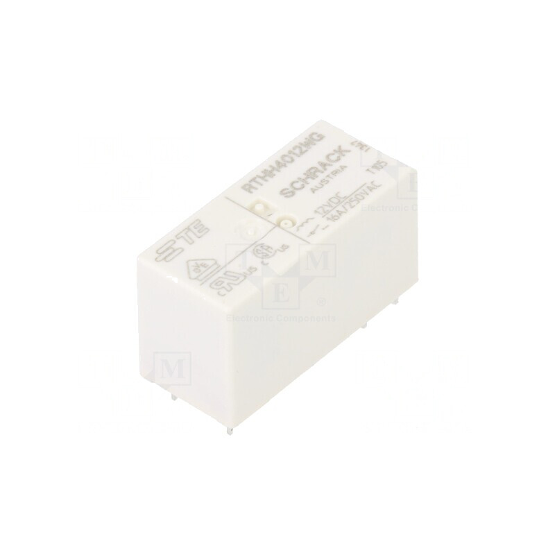 Releu Electromagnetic SPST-NO 12VDC 16A 250VAC | Electronic-mag.ro | Componente Electronice