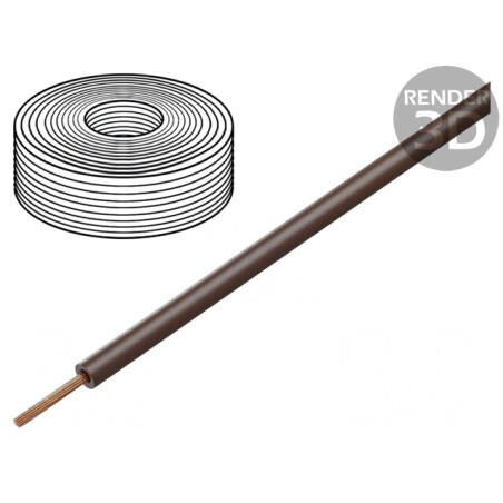 Cablu Electric Maro 10mm2 LSZH 450V/750V | Electronic-mag.ro | Componente Electronice