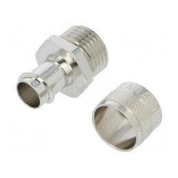 Conectori finali drepţi IP54 alamă metrică | Electronic-mag.ro | Componente Electronice