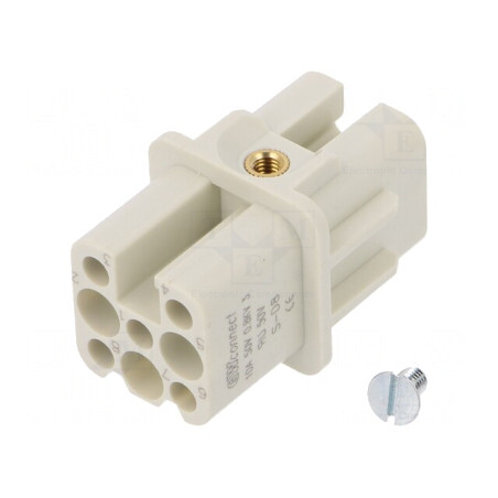 Conector HDC cu 8 Pinuri, Contact Mamă, -40÷125°C | Electronic-mag.ro | Componente Electronice