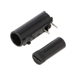 Clemă Siguranțe 10A 5x20mm Termoplast | Electronic-mag.ro | Componente Electronice