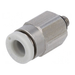 Racord push-in filetate, alamă, M3, 1-10 bar | Electronic-mag.ro | Componente Electronice
