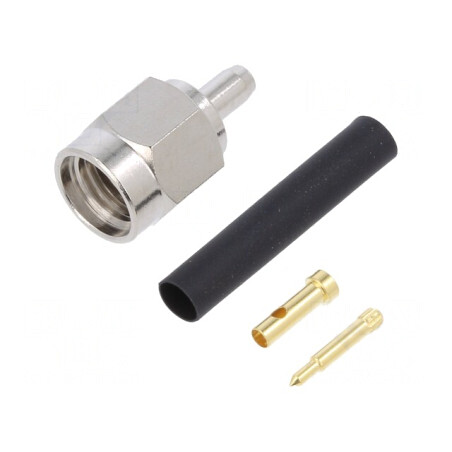 Mufă SMA Tată 50Ω RG178 Lipire Crimpată | Electronic-mag.ro | Componente Electronice