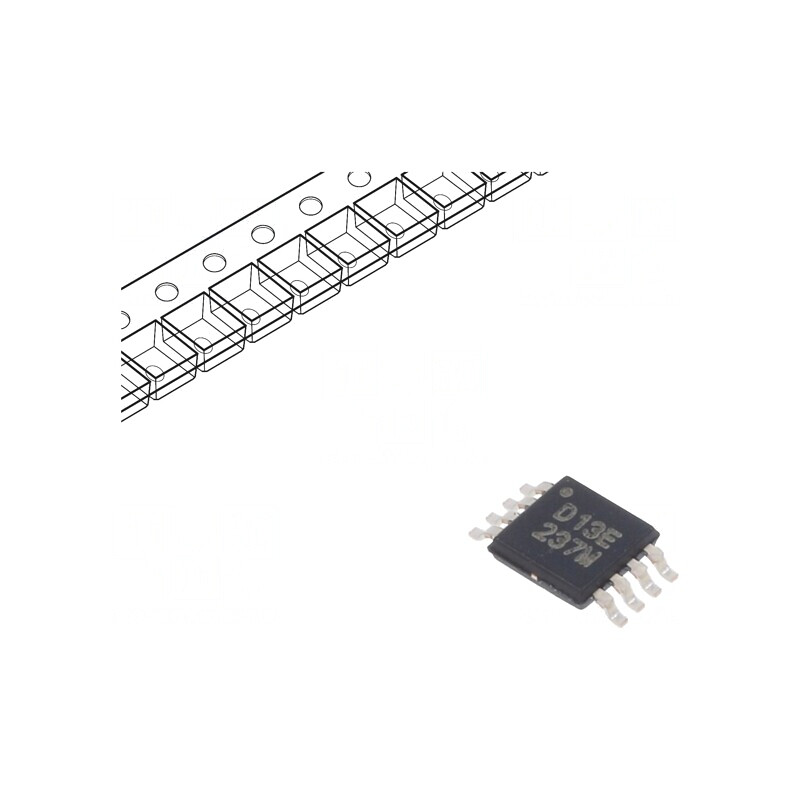 Convertor D/A 12bit 30MHz 2,7-5,5V VSSOP8 | Electronic-mag.ro | Componente Electronice
