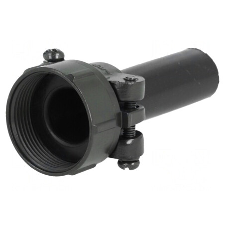 Protecție cablu și dispozitiv prindere 18mm oliv | Electronic-mag.ro | Componente Electronice