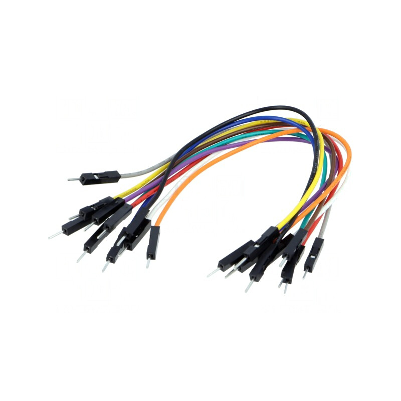 Cablu de Conectare Tată-Tată 150mm 10buc | Electronic-mag.ro | Componente Electronice