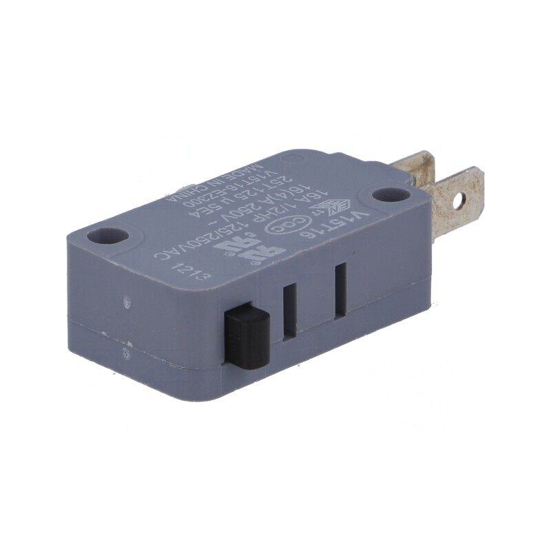 Microîntrerupător SNAP ACTION 16A 250VAC SPDT Fără Manetă | Electronic-mag.ro | Componente Electronice
