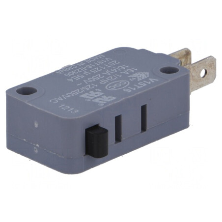 Microîntrerupător SNAP ACTION 16A 250VAC SPDT Fără Manetă | Electronic-mag.ro | Componente Electronice