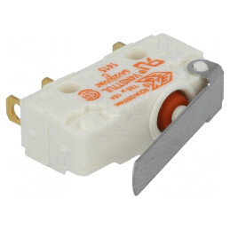 Microîntrerupător SPDT 5A/250VAC cu manetă | Electronic-mag.ro | Componente Electronice