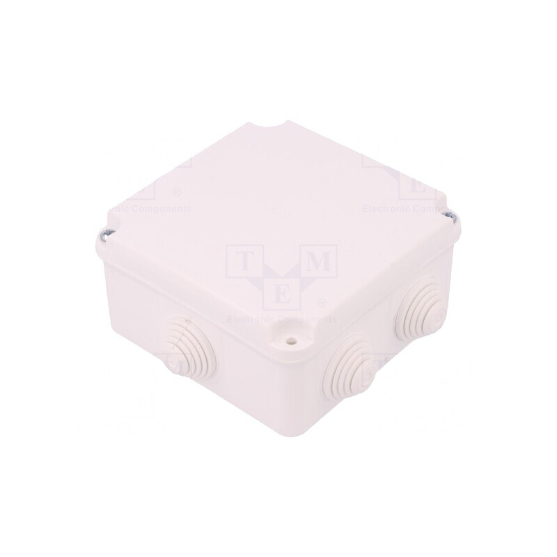 Cutie de conexiuni pentru perete 108x108x58mm | Electronic-mag.ro | Componente Electronice