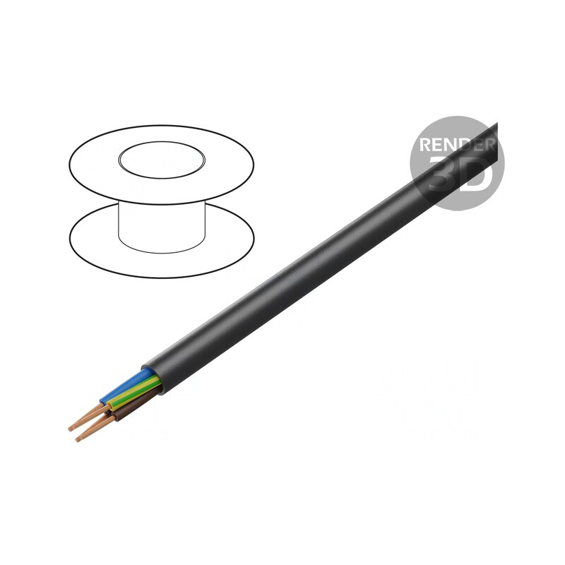 Cablu ÖLFLEX® ROBUST 200 4G1mm² 450/750V | Electronic-mag.ro | Componente Electronice Cablu ÖLFLEX® ROBUST 200 4G1mm² 450/750V | Electronic-mag.ro | Componente Electronice