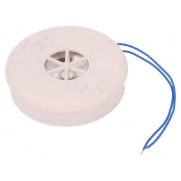 Traductor de sunet: semnalizator piezoelectric; 3,5kHz; 90nF