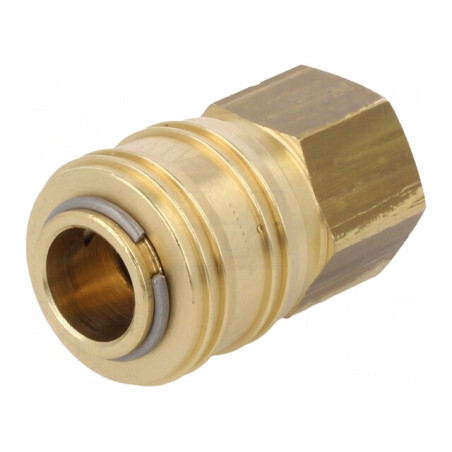 Conector rapid alamă 35bar NBR | Electronic-mag.ro | Componente Electronice