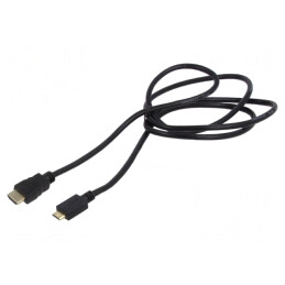 Cablu HDMI 1.4 Mini HDMI 1.5m Negru | Electronic-mag.ro | Componente Electronice