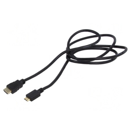 Cablu HDMI 1.4 Mini HDMI 1.5m Negru | Electronic-mag.ro | Componente Electronice